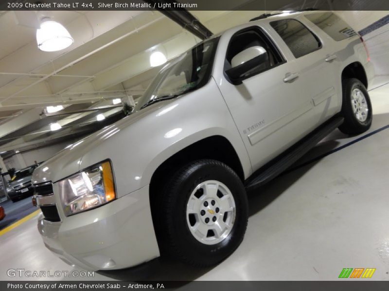 Silver Birch Metallic / Light Titanium 2009 Chevrolet Tahoe LT 4x4