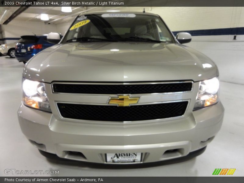 Silver Birch Metallic / Light Titanium 2009 Chevrolet Tahoe LT 4x4