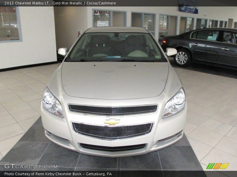 Gold Mist Metallic / Cocoa/Cashmere 2012 Chevrolet Malibu LT