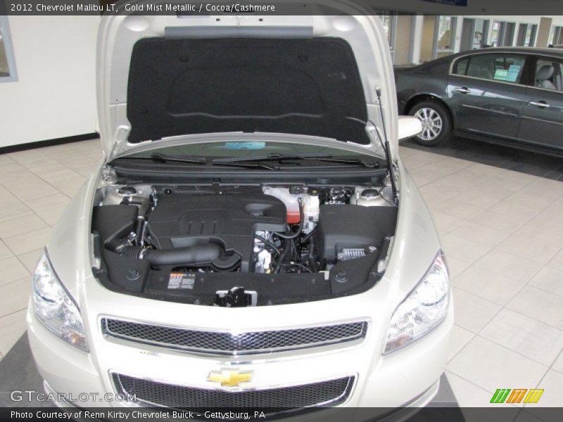 Gold Mist Metallic / Cocoa/Cashmere 2012 Chevrolet Malibu LT