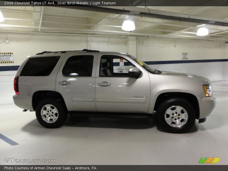 Silver Birch Metallic / Light Titanium 2009 Chevrolet Tahoe LT 4x4
