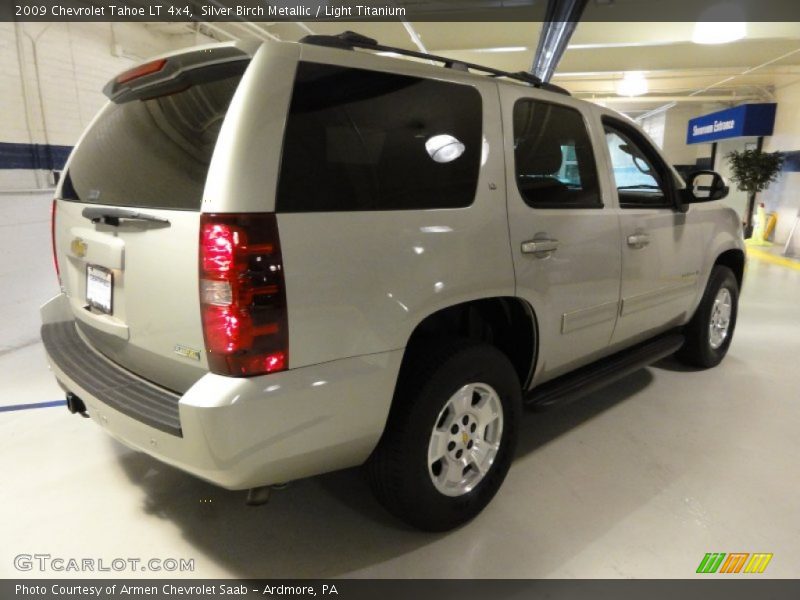 Silver Birch Metallic / Light Titanium 2009 Chevrolet Tahoe LT 4x4
