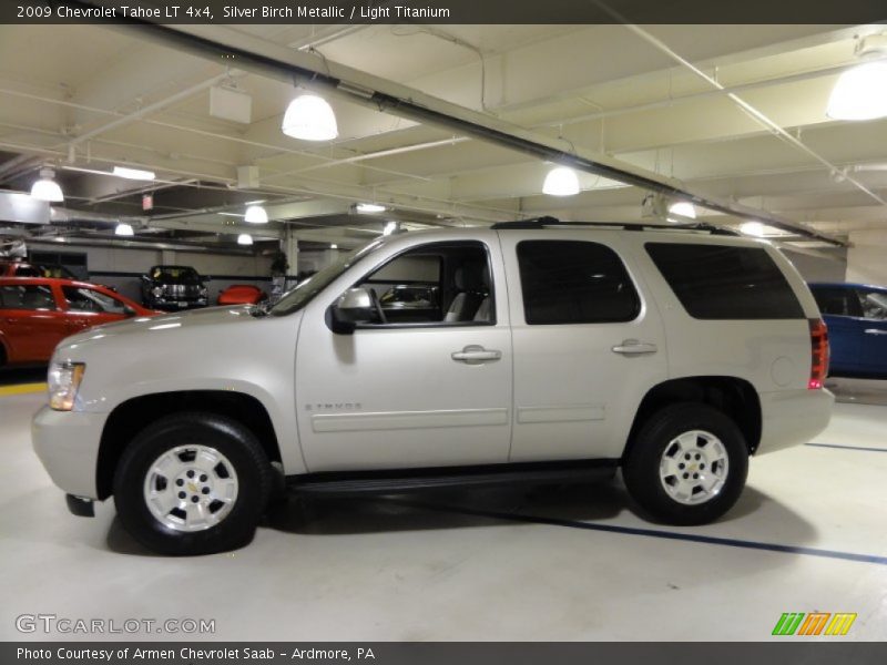 Silver Birch Metallic / Light Titanium 2009 Chevrolet Tahoe LT 4x4
