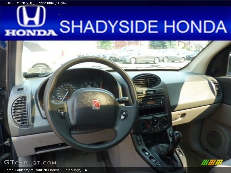 Bright Blue / Gray 2003 Saturn VUE