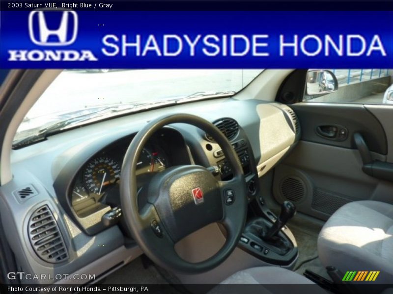 Bright Blue / Gray 2003 Saturn VUE