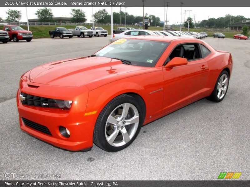 Front 3/4 View of 2010 Camaro SS Coupe