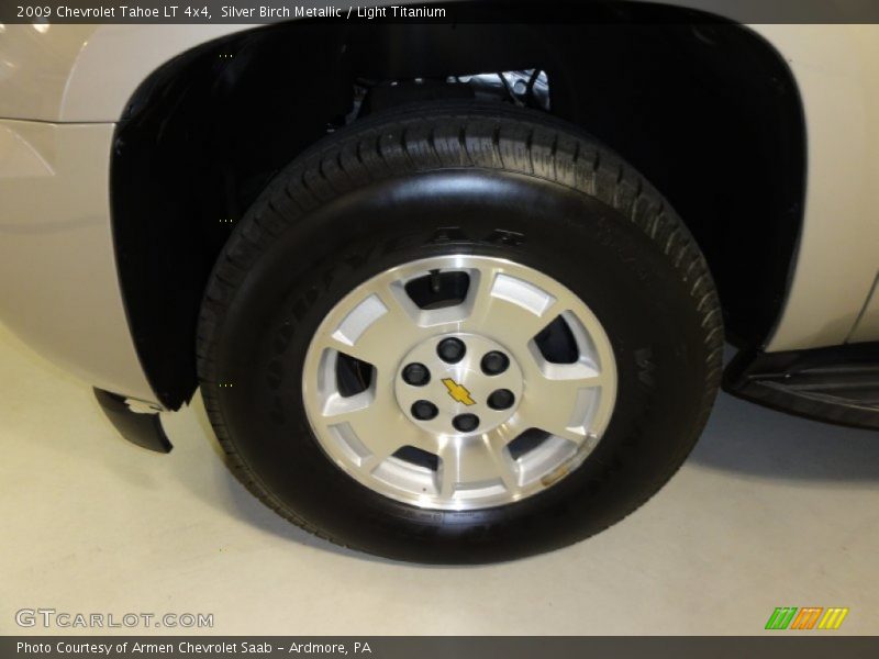 Silver Birch Metallic / Light Titanium 2009 Chevrolet Tahoe LT 4x4