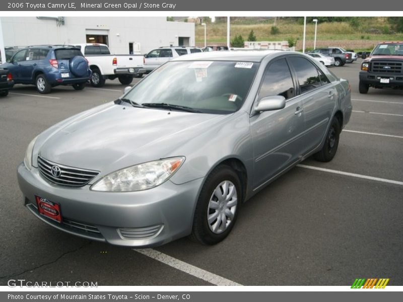 Mineral Green Opal / Stone Gray 2006 Toyota Camry LE