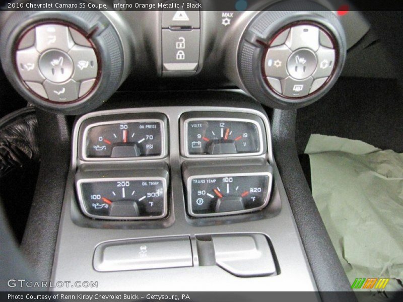 Controls of 2010 Camaro SS Coupe