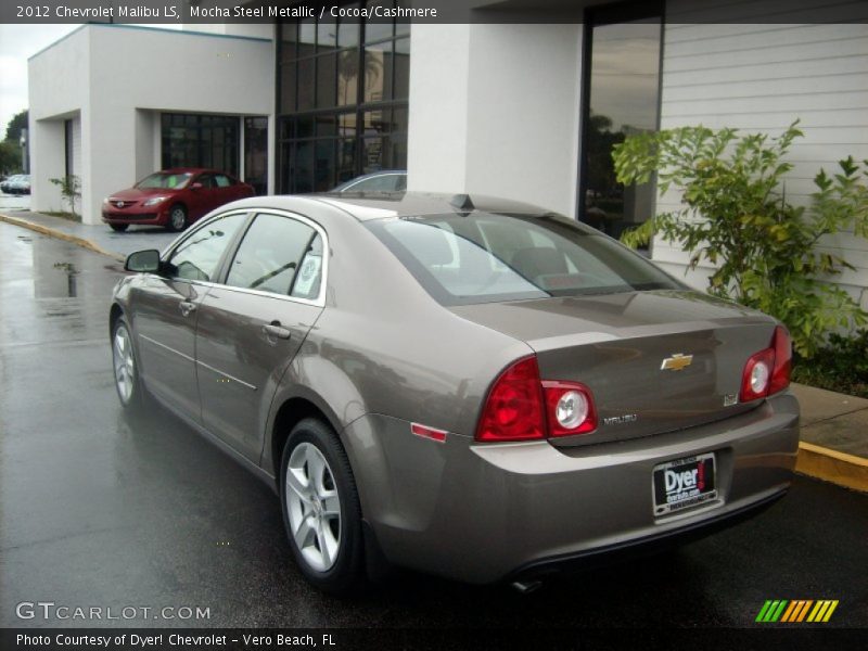 Mocha Steel Metallic / Cocoa/Cashmere 2012 Chevrolet Malibu LS