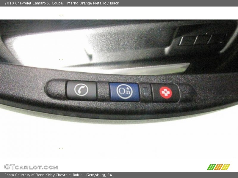 Inferno Orange Metallic / Black 2010 Chevrolet Camaro SS Coupe
