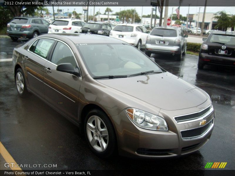 Mocha Steel Metallic / Cocoa/Cashmere 2012 Chevrolet Malibu LS