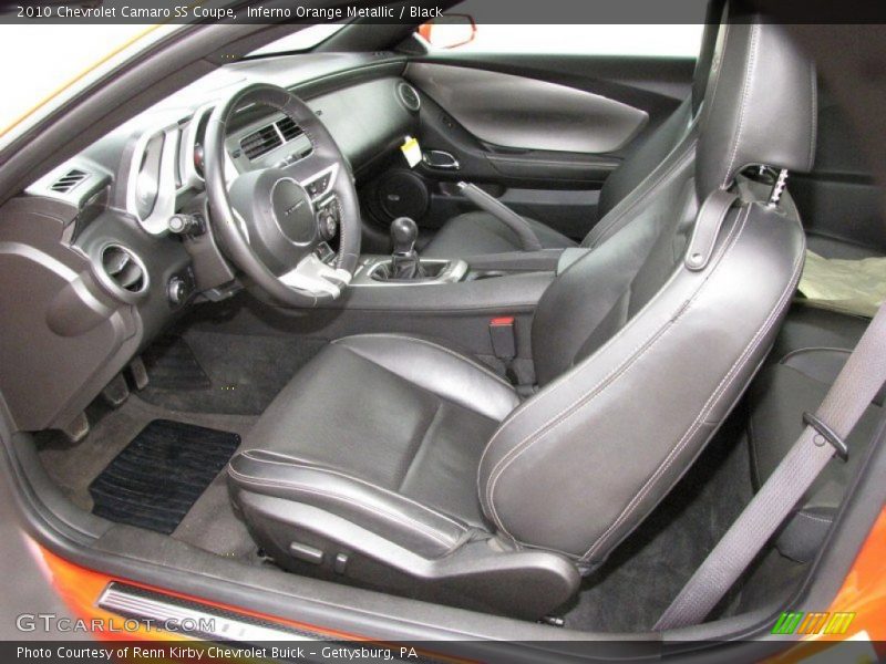  2010 Camaro SS Coupe Black Interior
