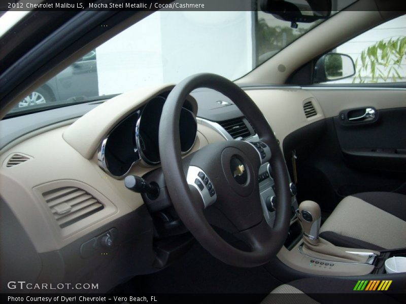 Mocha Steel Metallic / Cocoa/Cashmere 2012 Chevrolet Malibu LS
