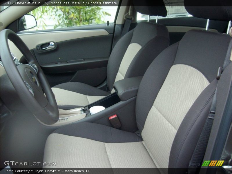  2012 Malibu LS Cocoa/Cashmere Interior