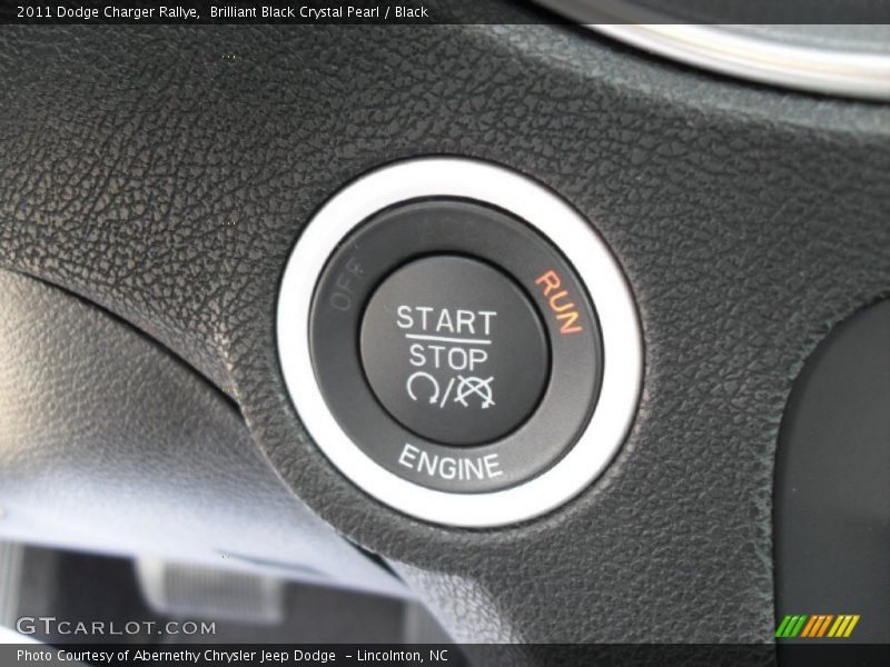 Brilliant Black Crystal Pearl / Black 2011 Dodge Charger Rallye