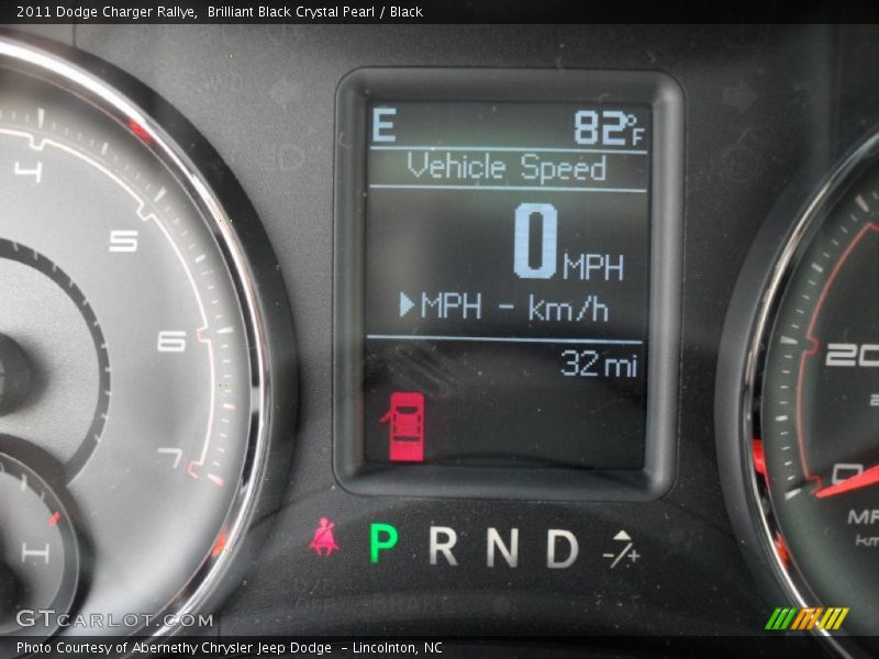 Brilliant Black Crystal Pearl / Black 2011 Dodge Charger Rallye