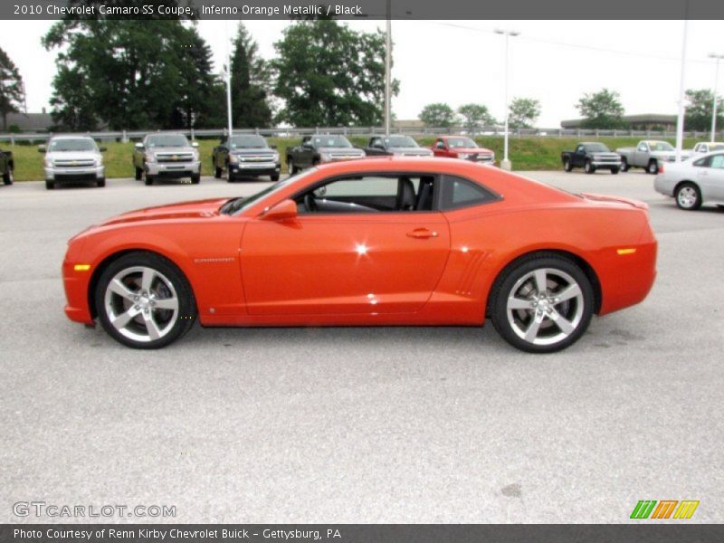  2010 Camaro SS Coupe Inferno Orange Metallic