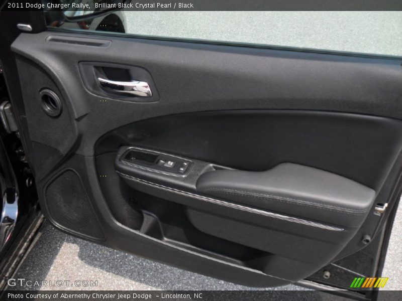 Brilliant Black Crystal Pearl / Black 2011 Dodge Charger Rallye