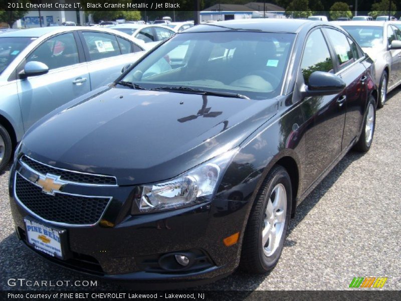 Black Granite Metallic / Jet Black 2011 Chevrolet Cruze LT