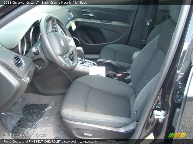 Black Granite Metallic / Jet Black 2011 Chevrolet Cruze LT