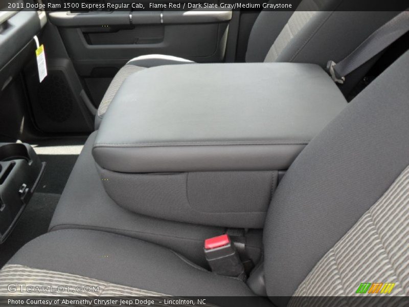 Flame Red / Dark Slate Gray/Medium Graystone 2011 Dodge Ram 1500 Express Regular Cab