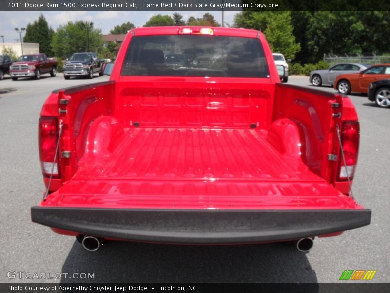 Flame Red / Dark Slate Gray/Medium Graystone 2011 Dodge Ram 1500 Express Regular Cab