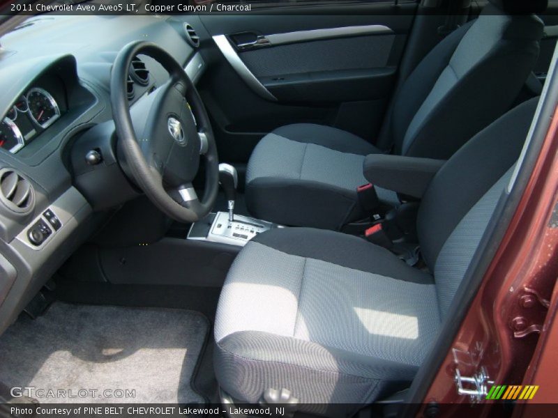 Copper Canyon / Charcoal 2011 Chevrolet Aveo Aveo5 LT