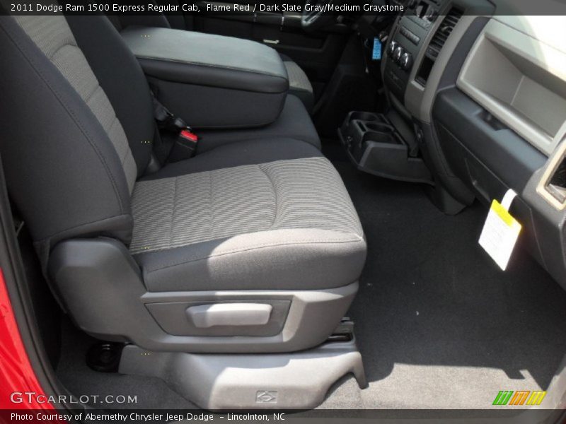 Flame Red / Dark Slate Gray/Medium Graystone 2011 Dodge Ram 1500 Express Regular Cab