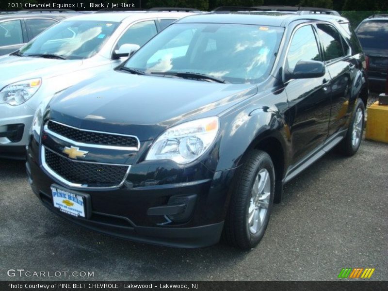 Black / Jet Black 2011 Chevrolet Equinox LT