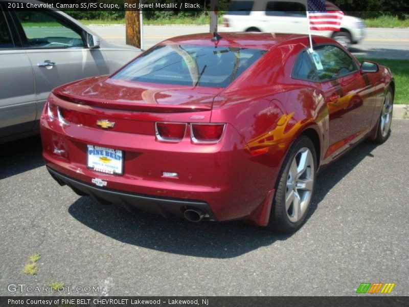 Red Jewel Metallic / Black 2011 Chevrolet Camaro SS/RS Coupe