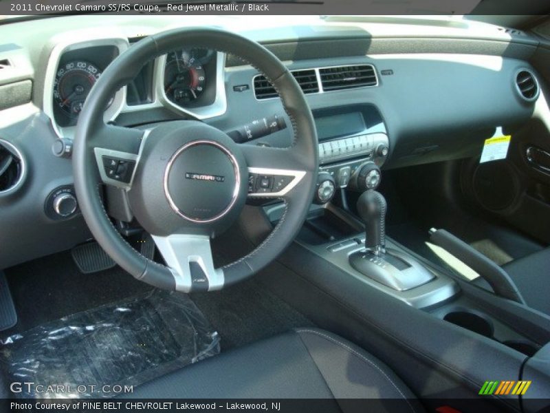 Red Jewel Metallic / Black 2011 Chevrolet Camaro SS/RS Coupe