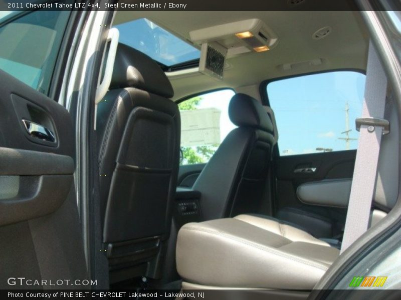Steel Green Metallic / Ebony 2011 Chevrolet Tahoe LTZ 4x4