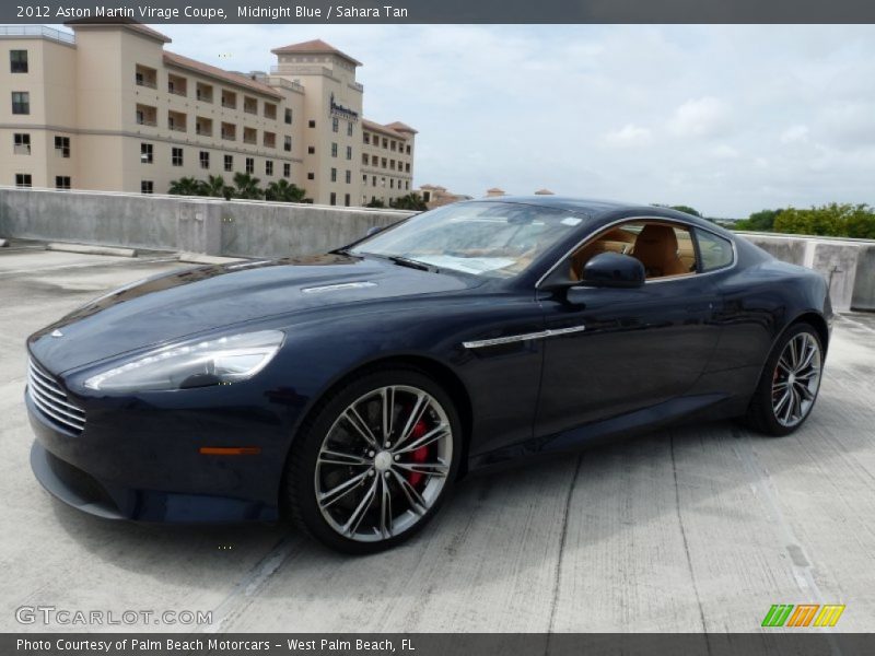 Front 3/4 View of 2012 Virage Coupe