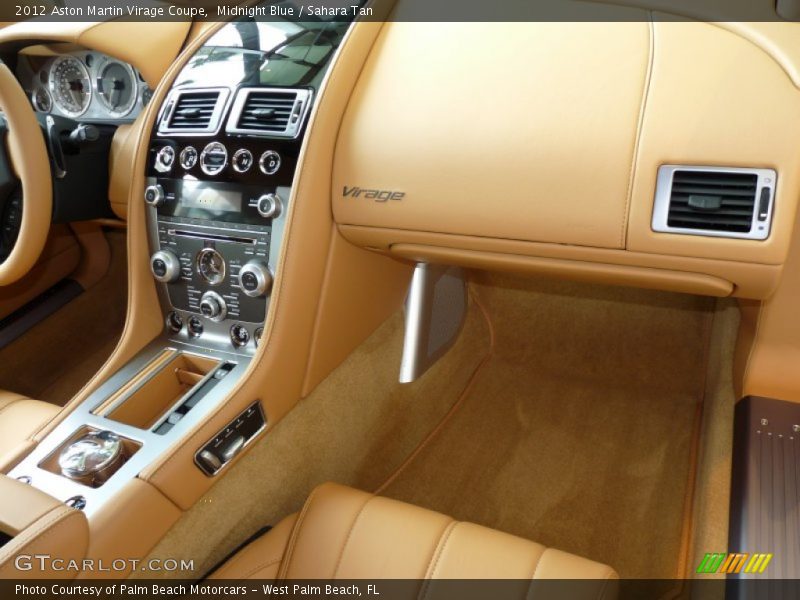 Dashboard of 2012 Virage Coupe
