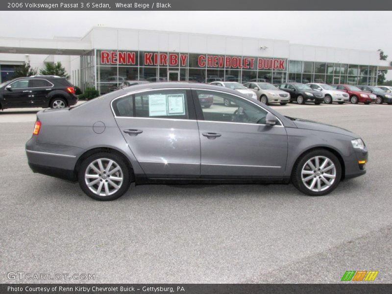 Wheat Beige / Black 2006 Volkswagen Passat 3.6 Sedan