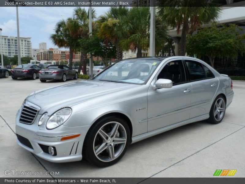 Front 3/4 View of 2008 E 63 AMG Sedan