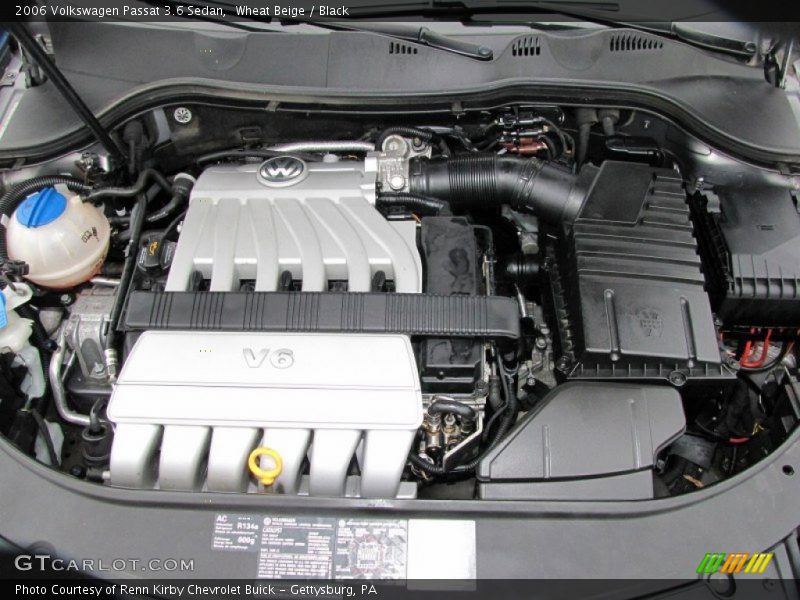  2006 Passat 3.6 Sedan Engine - 3.6L DOHC 24V V6
