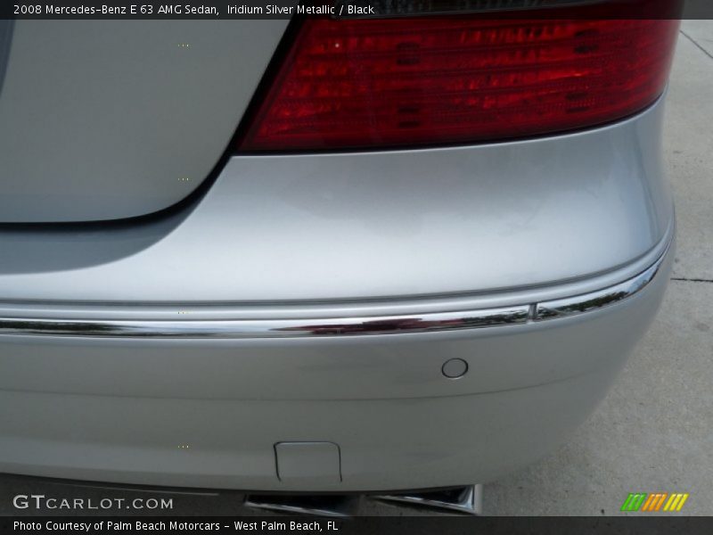 Iridium Silver Metallic / Black 2008 Mercedes-Benz E 63 AMG Sedan