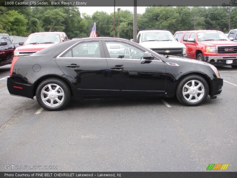 Black Raven / Ebony 2008 Cadillac CTS Sedan