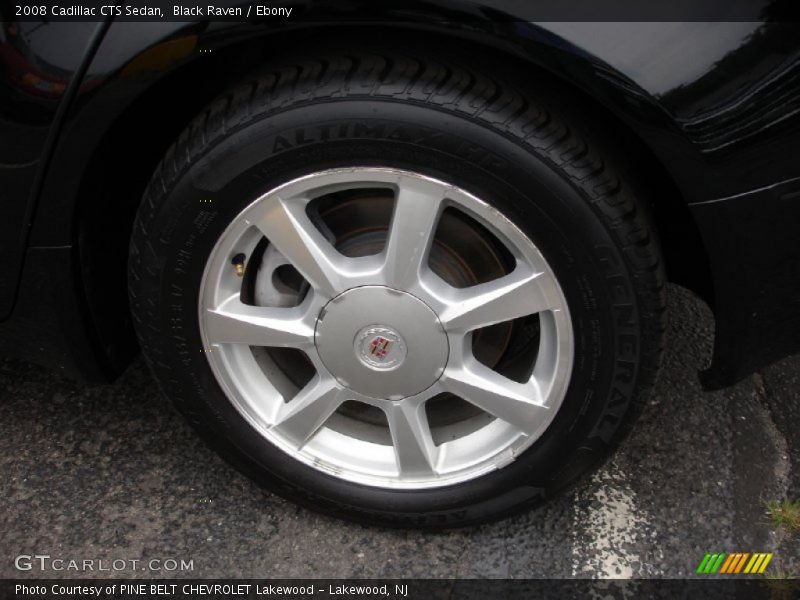 Black Raven / Ebony 2008 Cadillac CTS Sedan