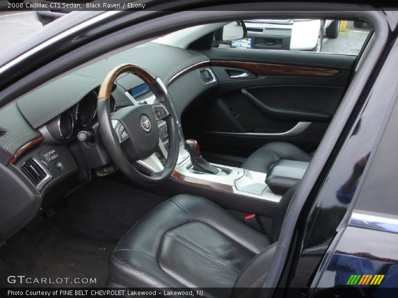 Black Raven / Ebony 2008 Cadillac CTS Sedan