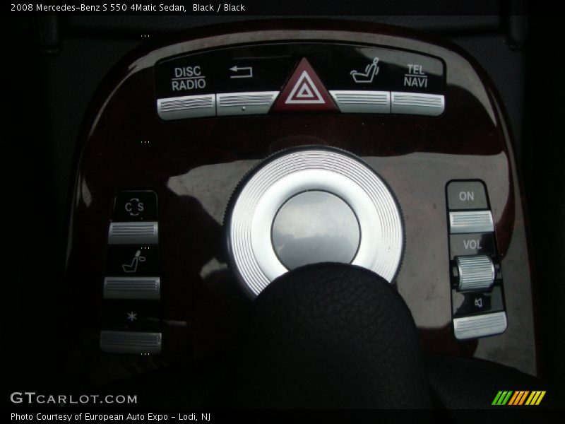 Black / Black 2008 Mercedes-Benz S 550 4Matic Sedan