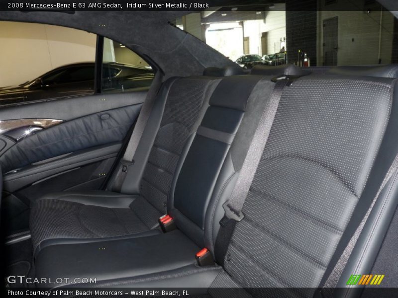  2008 E 63 AMG Sedan Black Interior