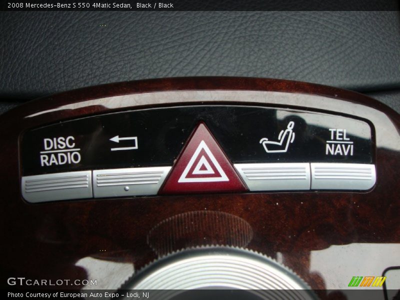Black / Black 2008 Mercedes-Benz S 550 4Matic Sedan