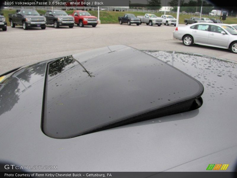 Wheat Beige / Black 2006 Volkswagen Passat 3.6 Sedan