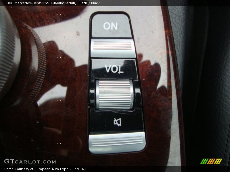 Black / Black 2008 Mercedes-Benz S 550 4Matic Sedan