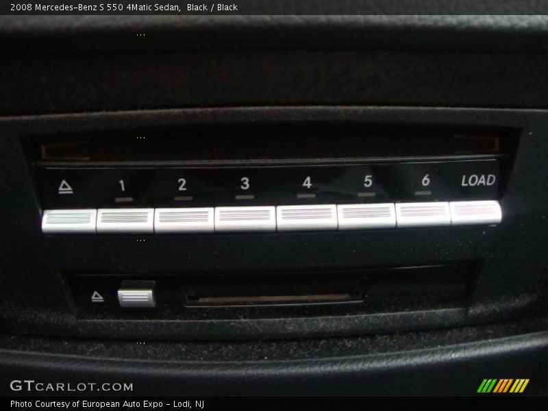 Black / Black 2008 Mercedes-Benz S 550 4Matic Sedan