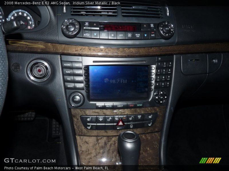 Controls of 2008 E 63 AMG Sedan