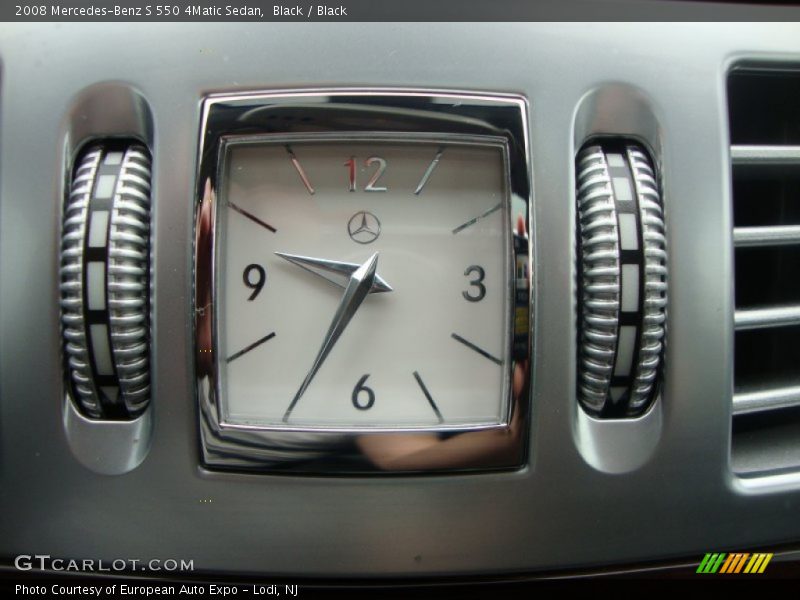 Black / Black 2008 Mercedes-Benz S 550 4Matic Sedan
